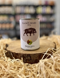 Kančí maso ve vlastní šťávě 400g