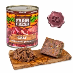 Farm Fresh - Telecí se sladkými brambory 400g