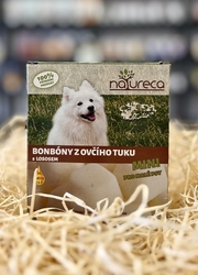 Bonbóny z ovčího tuku s lososem - Mini 250g 