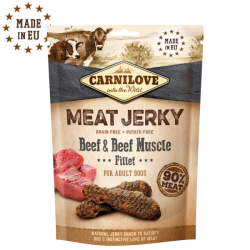 Carnilove Jerky Beef & Beef Muscle Fillet 100g