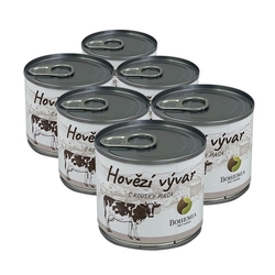 Hovězí vývar s kousky masa 140ml