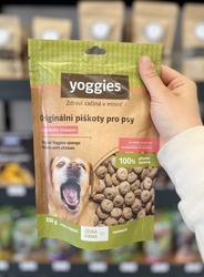 Yoggies bezlepkové piškoty s kuřecím masem 150g