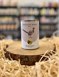 Bažantí maso ve vlastní šťávě 400g