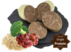 Salám superprémium - Kozí s brokolicí a rýží 400g