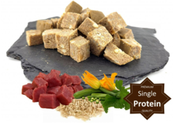 Salám superprémium - Hovězí s cuketou a rýží 400g