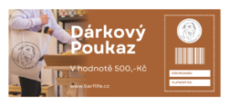 Dárkový poukaz - 500,-Kč