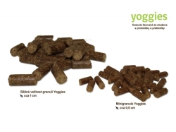 Yoggies - Active Kachní maso & zvěřina, granule lisované za studena s probiotiky 15kg