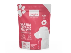 Yoggies vařená potrava pro psy - Kuřecí s rýží 150g