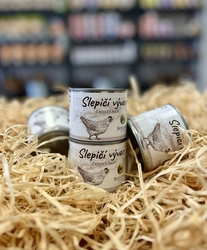 Slepičí vývar s kousky masa 140ml