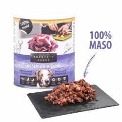 Topstein - Zvěřina v plechu 800g