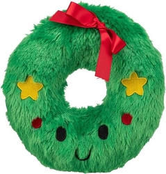 Xmas Wreath - Vánoční věnec, plyšová hračka pro psy 22cm