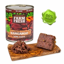 Farm Fresh - Klokan s brusinkami 400g