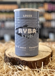 LOUIE - Ryba a kuřecí s rýží 1200g