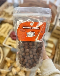 Kachna s lososem - kuličky 16mm 500g
