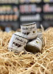 Hovězí vývar s kousky masa 140ml