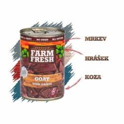 Farm Fresh - Koza s mrkví 400g