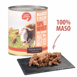 Topstein Masíčko v plechu - Hovězí 800g