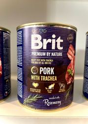 Brit Premium by Nature Pork with Trachea 800g