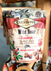 Carnilove Dog Crunchy Snack Wild Boar with Rosehips 200g