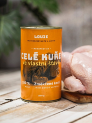 LOUIE - Celé kuře 100% maso 1200g