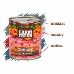 Farm Fresh - Krůtí s mrkví 400g