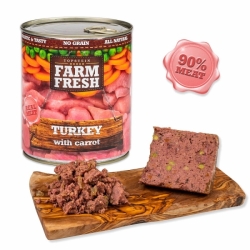 Farm Fresh - Krůtí s mrkví 400g