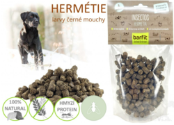 Barfit hmyzí křupavá odměna - Hermétie 150g