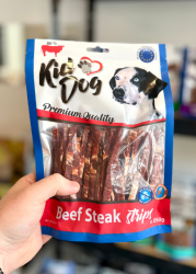 KIDDOG - Hovězí steak v proužku 250g