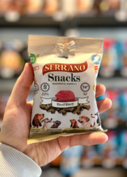 Serrano snacks - Tréninkové kostičky - Hovězí 85g