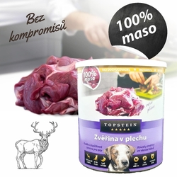 Topstein - Zvěřina v plechu 800g