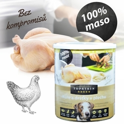 Topstein - Kuře a dršťky v plechu 800g 