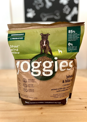 Yoggies - Jehněčí maso & bílá ryba, minigranule lisované za studena s probiotiky 2kg