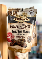 Carnilove Jerky Beef & Beef Muscle Fillet 100g