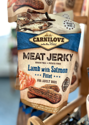 Carnilove Jerky Lamb with Salmon Fillet 100g