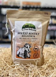 Kostky s hovězí svalovinou a rýží + kolostrum pro malé psy a štěňata 2kg