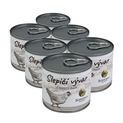 Slepičí vývar s kousky masa 140ml