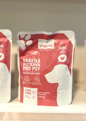Yoggies vařená potrava pro psy - Kuřecí s rýží 150g