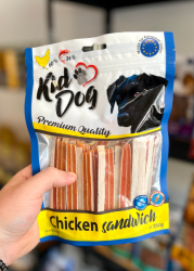 KIDDOG - Kuřecí sendvič s treskou 250g