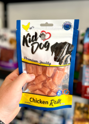 KIDDOG - Kuřecí trubičky řezané 80g
