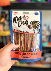 KIDDOG - 100% losos v proužku 80g