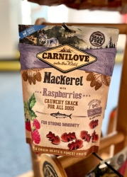 Carnilove Dog Crunchy Snack Mackerel with Raspberries 200g