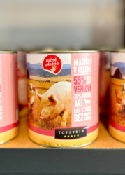 Topstein Masíčko v plechu - Vepřové 800g