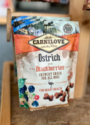 Carnilove Dog Crunchy Snack Ostrich with Blackberries 200g