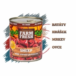 Farm Fresh - Ovce se sladkými brambory 400g