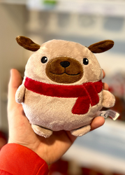 Xmas Dog - Pejsek, hračka pro psy se zvukem 16cm