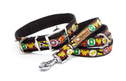 Obojek pro psa s přezkou "Hero" 4cm - Černý L (40cm - 58cm)