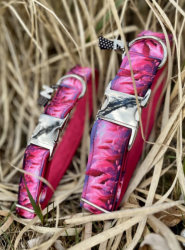 Obojek pro psa 4cm "Pink paradise"