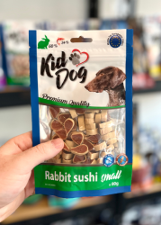 KIDDOG - Králičí sushi 80g