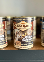 Carnilove Can Dog Wild Meat Venison & Reindeer 400g